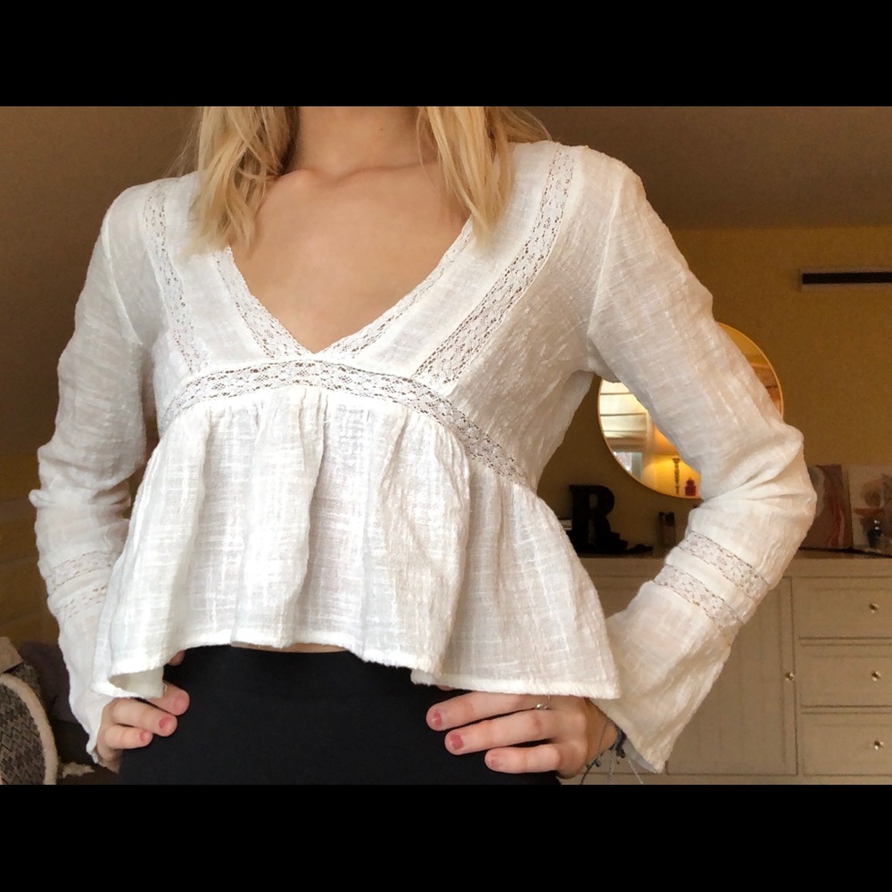 Pacsun linen long sleeve